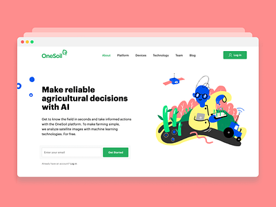 OneSoil – Website belarus onesoil responsive web design right startup studio ueno ui ux web