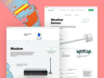 OneSoil – Website belarus branding illustration onesoil responsive web design startup ueno ui web