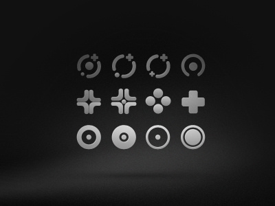 metalic icon set for my an iPhone App