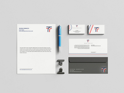 Stationery branding design