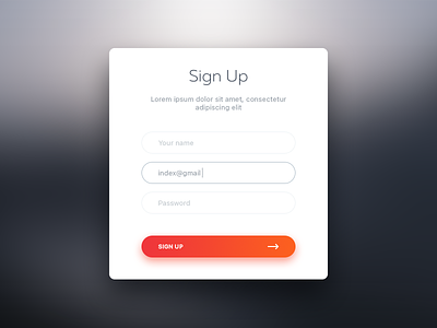 Sign Up 001 daily ui sign up