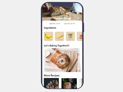 Recipes Mobile Application