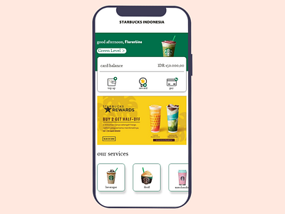 Starbucks Indonesia Application Redesign