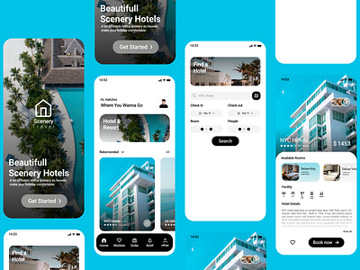 Scenery Book Hotel App