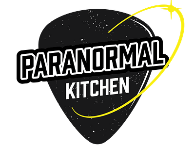 Paranormal Kitchen design food graphicdesign logo logos restaurant logo space vector