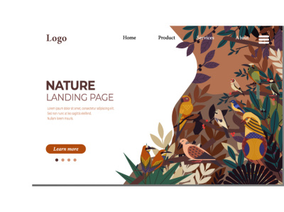 Nature Landing Page