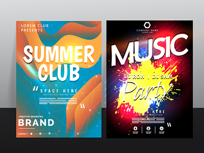 Music poster design