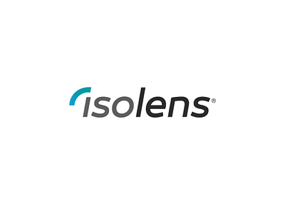 isolens branding icon lens lenses logo logo design logotype typography vector