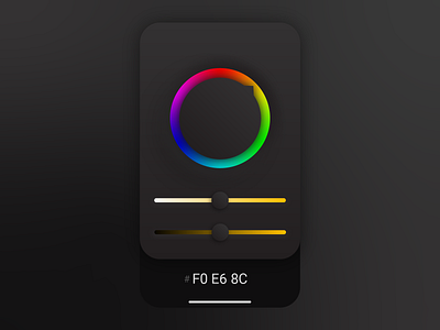 Color Picker mobile design mobile ui ui