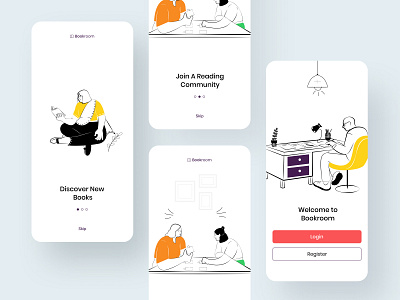 Onboarding - Daily UI #023 illustraion onboarding screens onboarding ui uidesign uxdesign