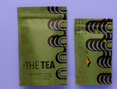 THE TEA branding design follow graphic design logo typography