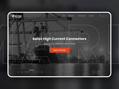 Industrial Landing Page