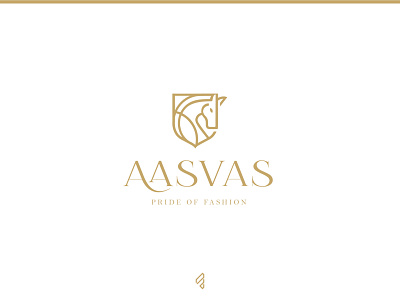 Fashion Brand 'Aasvas' | logo design | famebro