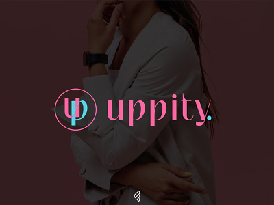 Clothing Brand 'Uppity' | Logo design FameBro Media branding design divine famebromedia fashion icon illustration logo minimal typography uppity vector