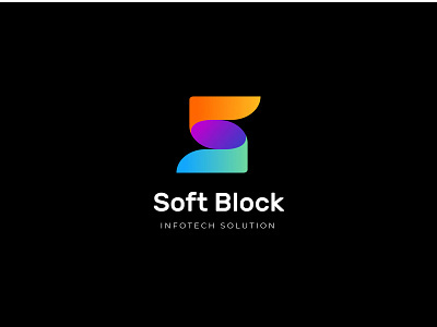 Logo Design For Infotech Company "SoftBlock" Infotech Solution