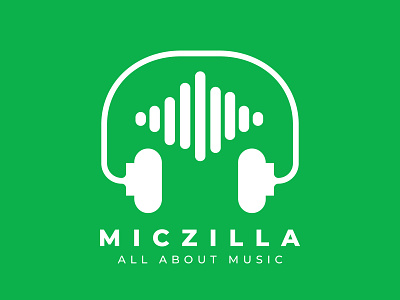 Logo Designing For "MicZilla Podcast LLC by Famebro Media branding design famebromedia fashion graphic design illustration logo minimal typography ui vector