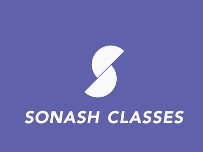 Sonash Classes Branding & Logo Designing 3d animation branding design famebromedia fashion graphic design illustration logo minimal motion graphics typography ui vector