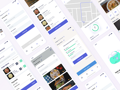 Food Delivery - Group Ordering design mobile ui ui ui design ux ux design