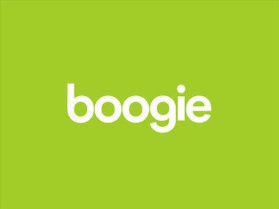 boogie's new logo boogie green marketing agency simple