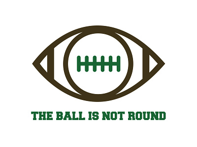 The Ball is Not Round - Sports Consultant branding logodesign