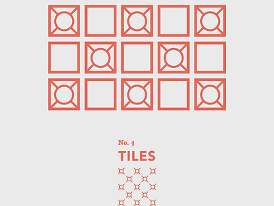 Tiles: No. 4 abstract door geometric gothic shapes tiles travel weather