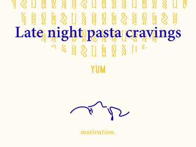 Pasta Cravings