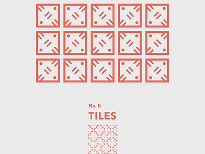 Tiles: No. 6 abstract floor geometric pattern shapes tiles travel
