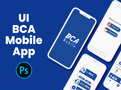 UI Design BCA Mobile App app design graphic design ui ui design