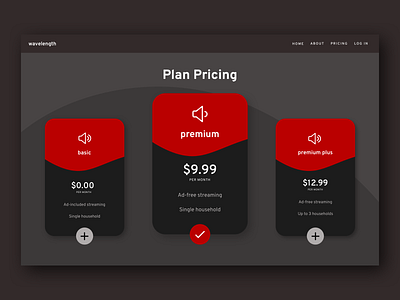 Daily UI #30 - Pricing