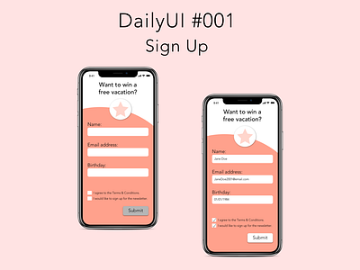 Daily UI - 001 daily daily 100 challenge daily ui dailyui ui ui ux ui design uidesign uiux user interface user interface design userinterface ux ux ui ux design uxdesign uxui