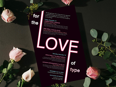 Poster Design: For The Love Of Type