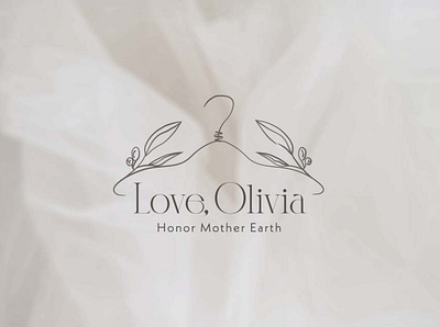 Love, Olivia Brand Identity brand brand design brand identity branding bridal design designer fashion graphic design illustration lineart logo minimalist serif slowfashion typography vector wedding