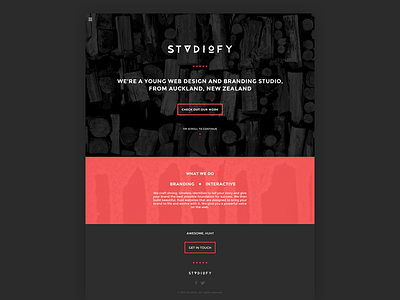 Studiofy Evolution design photography studiofy ui web design website