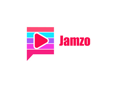 Jamzo Video Sharing App Icon Logo Concept