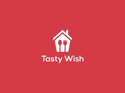 Tasty Wish Logo brand identity business logo colorful logo flat logo graphic design logo logo design minimalist logo modern logo monogram logo