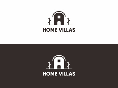 Home Villas Logo Design brand identity business logo colorful logo flat logo graphic design logo logo design minimalist logo modern logo monogram logo