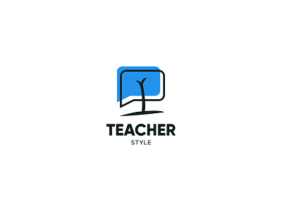 Teacher Style Logo Design for Online Learning Platform