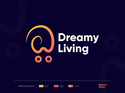 Dreamy Living | Ecommerce Logo | E-commerce | Brand Identity