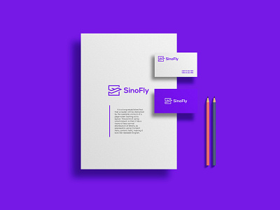 SinoFly | Logo Branding | Stationery Design | Corporate Identity