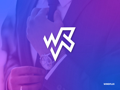 WindFlux | Startup Logo | Logodesign | Logos | Startup Branding