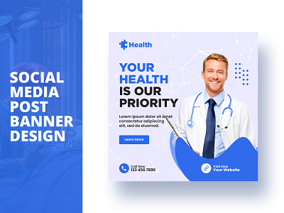Medical Social Media Design | Instagram Post | Marketing Design