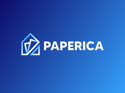 Paperica | Real Estate Logo | House Logo | Real Estate Branding