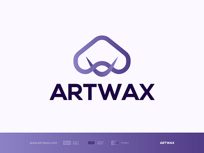 ArtWax | Logo Branding | Abstract Logo | Logodesign | Branding abstract logo brand brand identity branding branding design design graphic design identity logo logo branding logo design logodesign logomark logotype minimal minimalist logo symbol typography vector visual identity