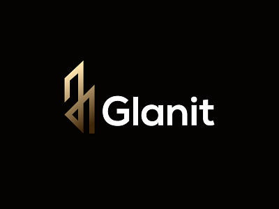 Glanit | Real Estate Logo | Real Estate Branding | Real Estate brand identity branding building logo construction logo graphicdesign home logo logo logo design logo design branding logodesign logomark logotype minimalist logo real estate real estate agency real estate agent real estate branding real estate logo realestate realestatelogo