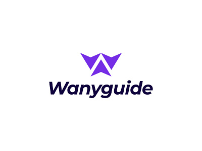 Wany Guide | Education | Education Logo | Online Learning brand identity branding e learning education education logo graphic design learn learning logo logo branding logo design logo inspiration logodesign logos online online education online learning school startups teaching