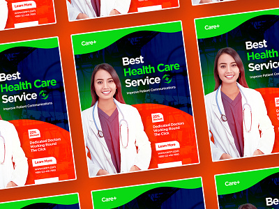 Medical Health Care Flyer Design | Banner Design | Poster Design