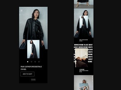 ZARA Ecommerce Mobile