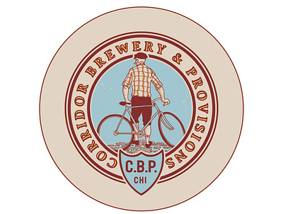 Corridor Brewery & Provisions branding logo