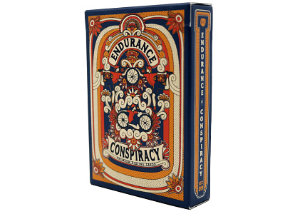 Endurance Conspiracy Playing Cards branding design illustration
