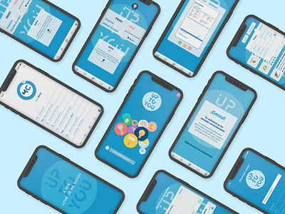 App Design UX/UI - UP TO YOU app branding design illustration ui ux